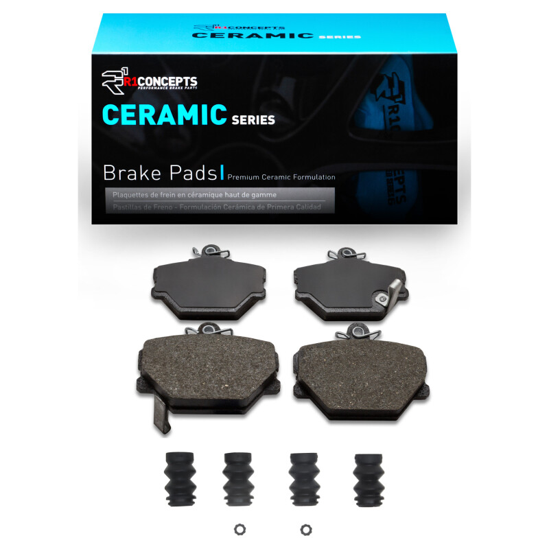 Smart Fortwo Brake Pads - Front - R1 Concepts - Ceramic - `05-`16